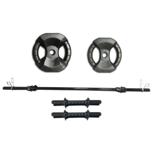 Combo body pump 1 - 30kg 50kg - barra mancuernas discos