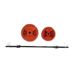 Combo body pump 2 - 30kg 50kg - barra mancuernas discos