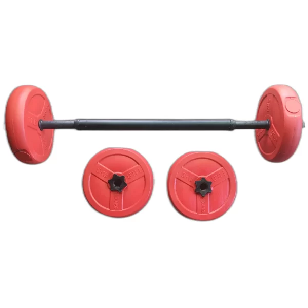 Combo body pump - 10kg 20kg - barra mancuernas discos
